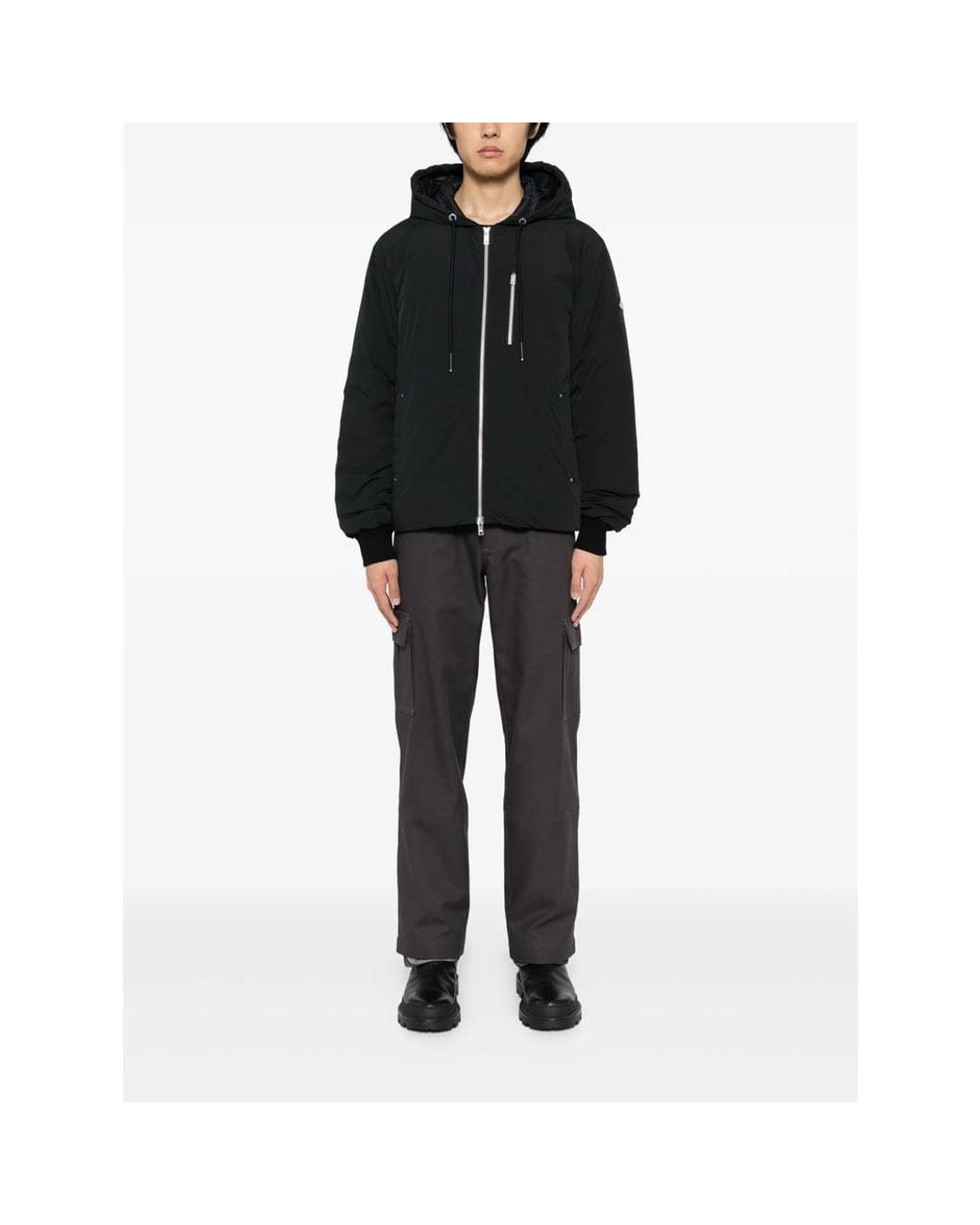 Moose Knuckles Black Outerwears for men