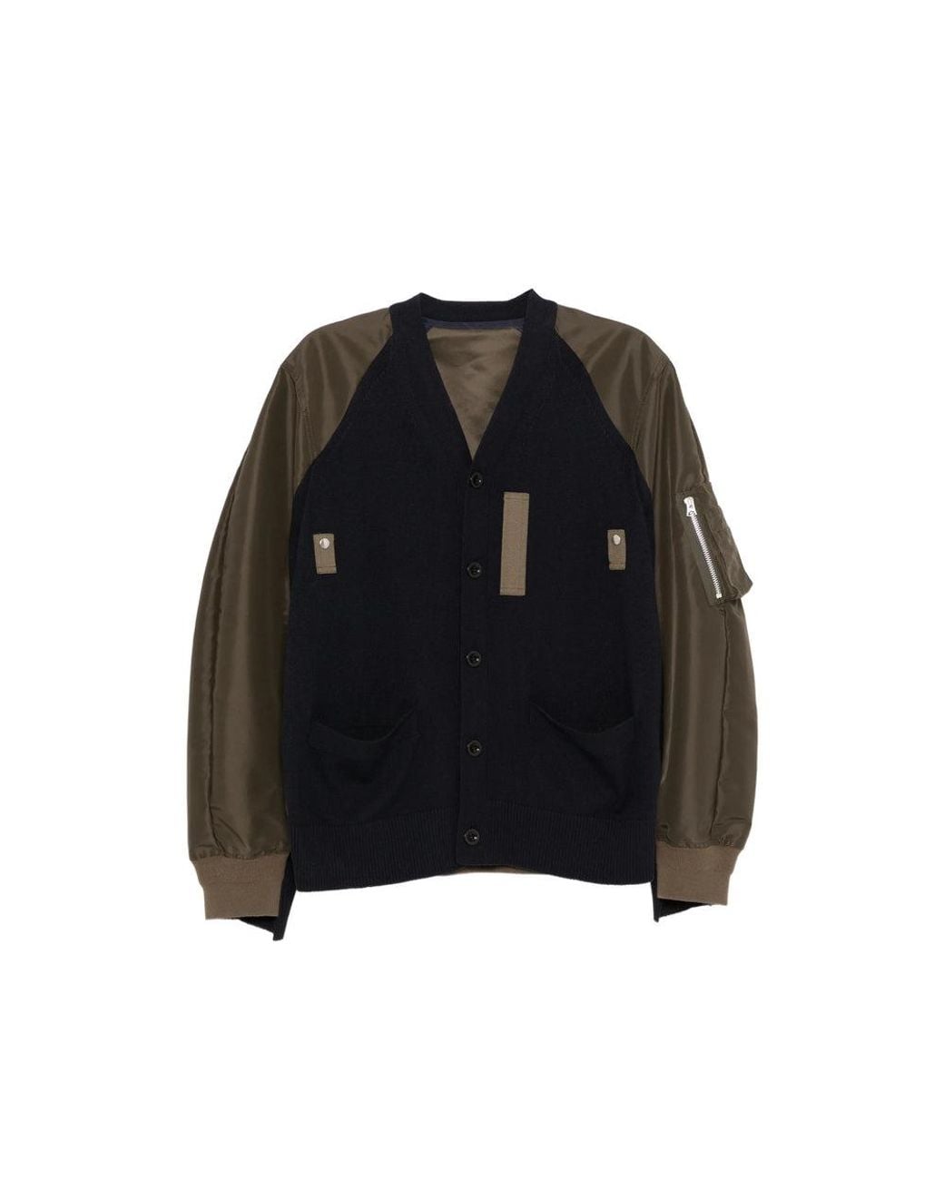 Sacai Black Jackets for men