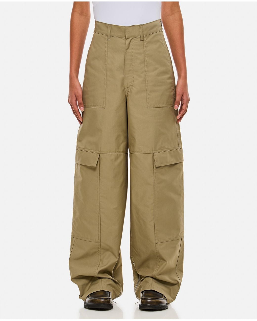 Loewe Green Cargo Trousers