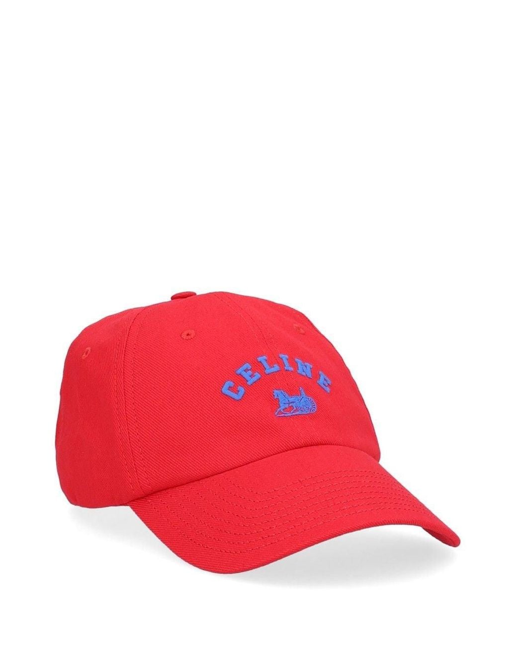 Céline Red Céline Richelieu Cap for men