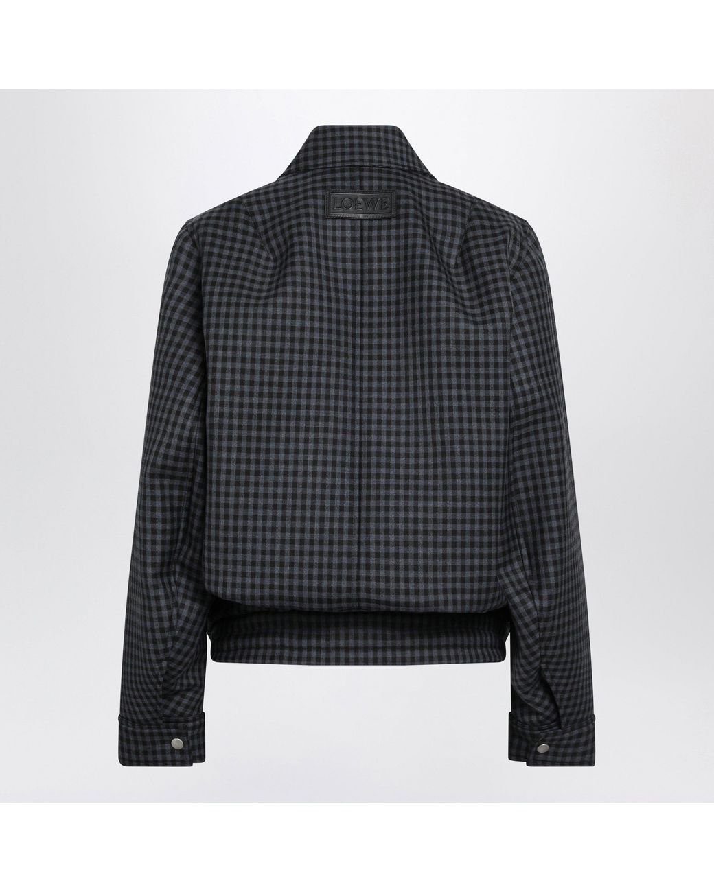 Loewe Black And Wool Drawstring Jacket