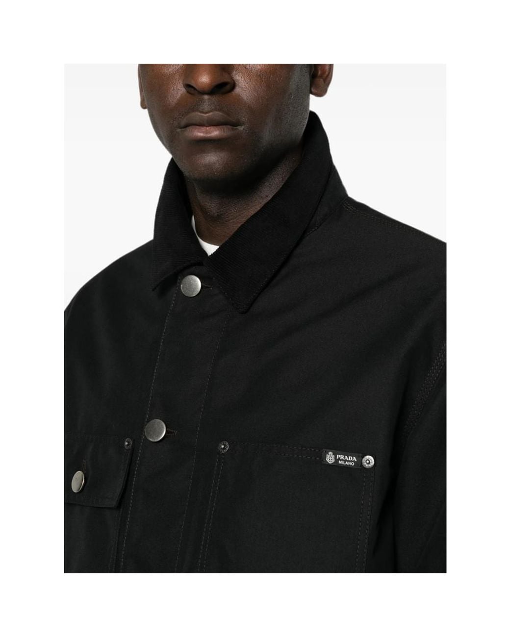 Prada Black Jackets for men