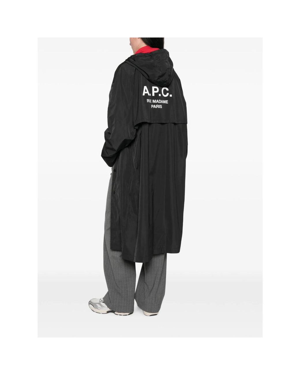A.P.C. Black Coats for men