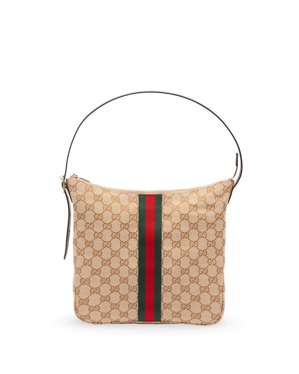 Gucci White Lunetta Medium Crossbody Bag for men