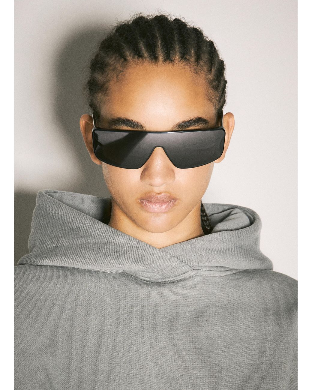 Rick Owens Black Performa Sunglasses