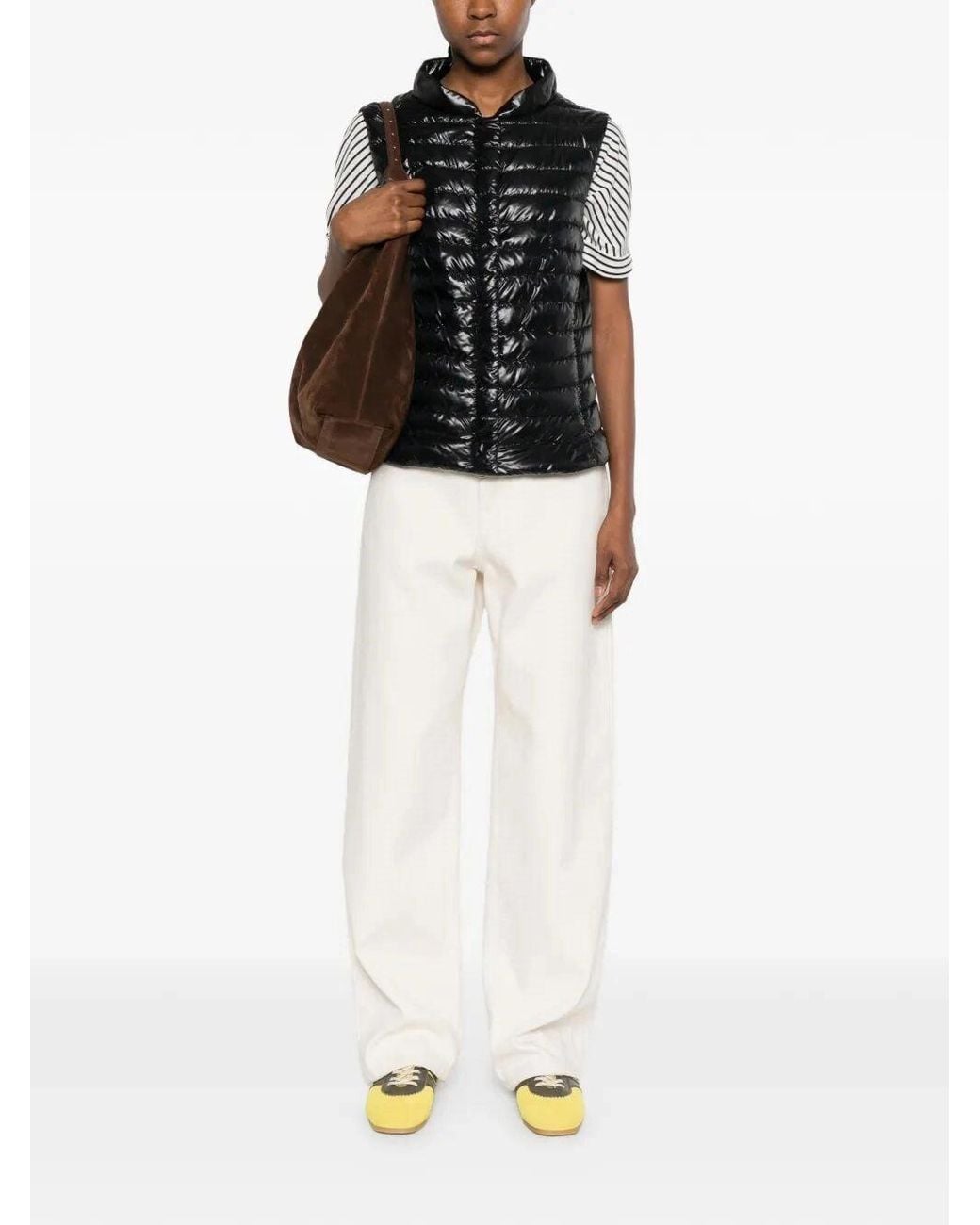 Herno Black 'Vera' Padded Vest