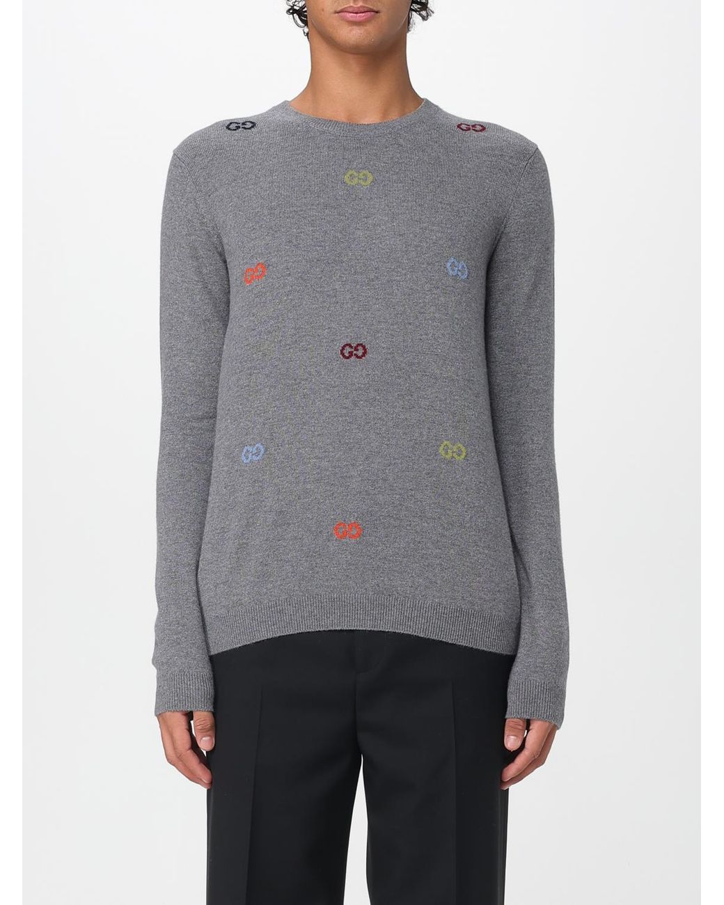Gucci Gray Jumper for men