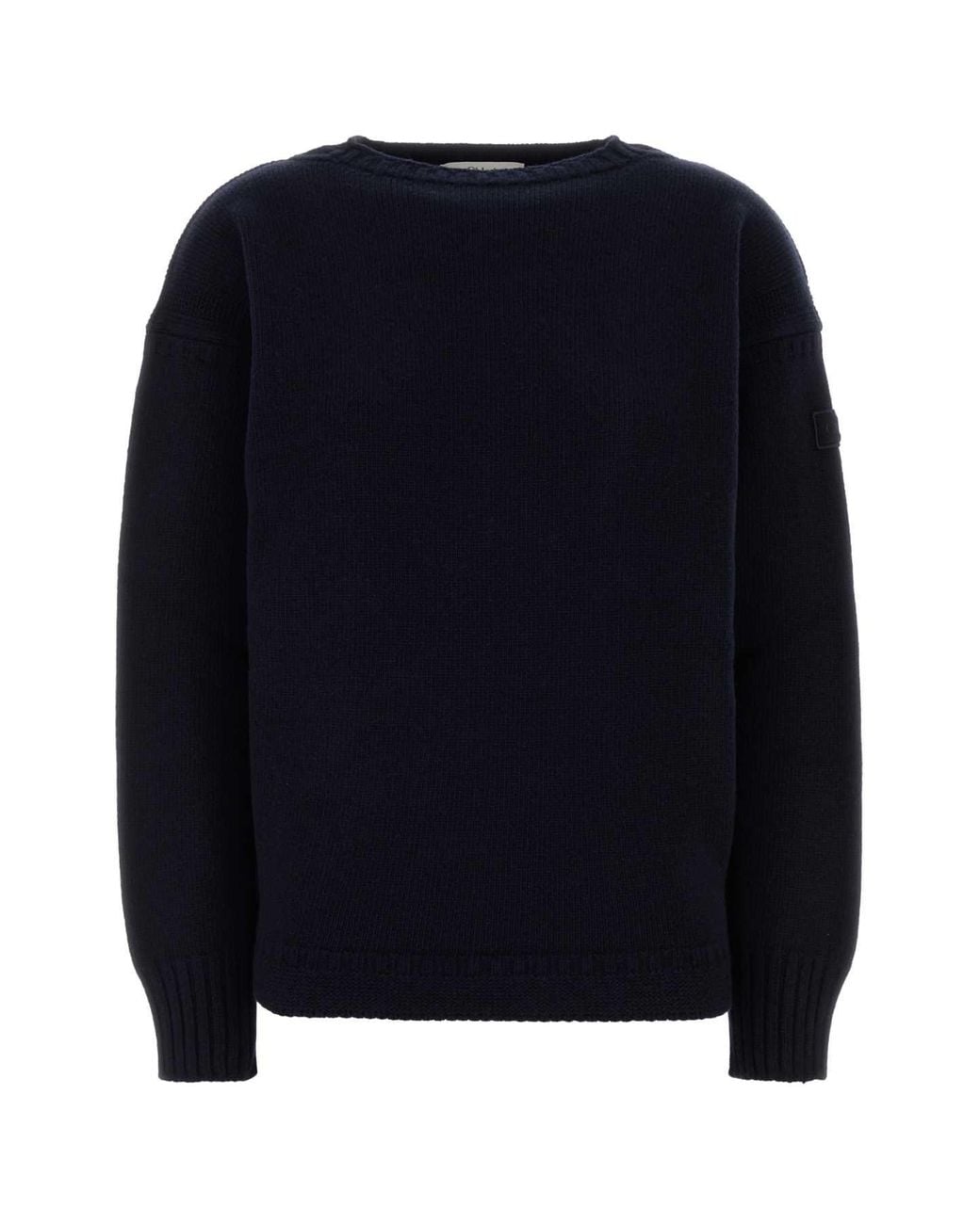 Chloé Blue Dark Wool Blend Sweater