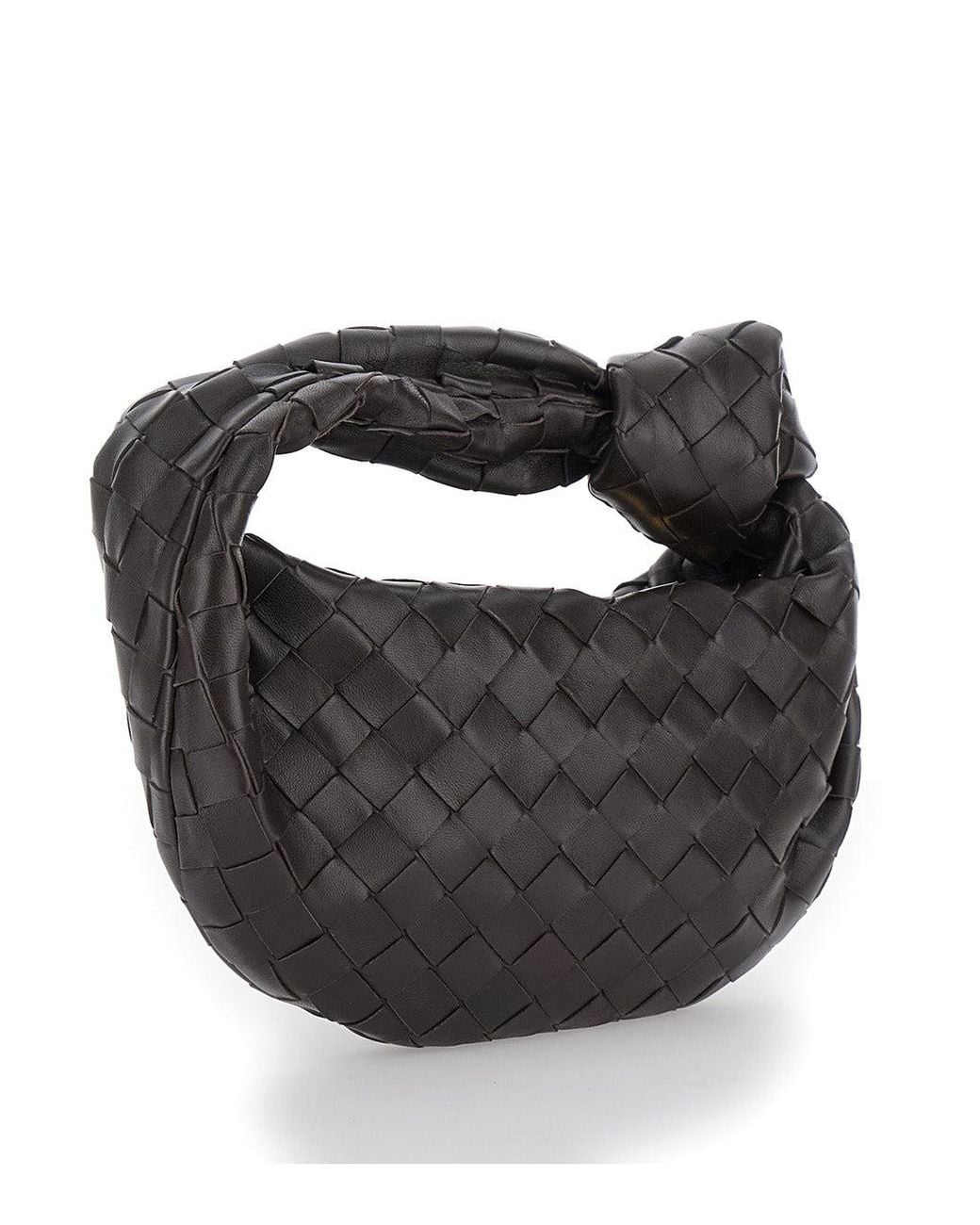 Bottega Veneta Black 'Mini Jodie' Handbag