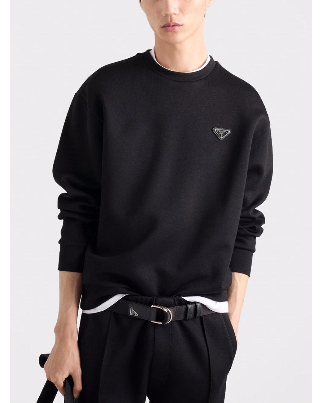Prada Black Sweatshirt for men