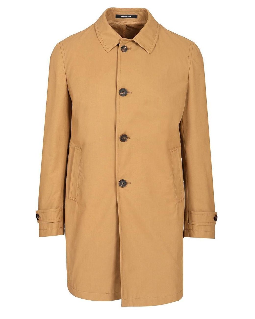 Tagliatore Natural Unlined Raincoat for men