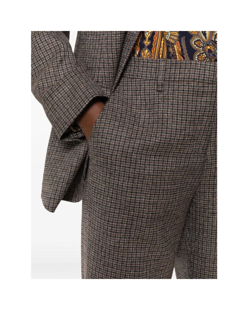 Etro Gray Trousers