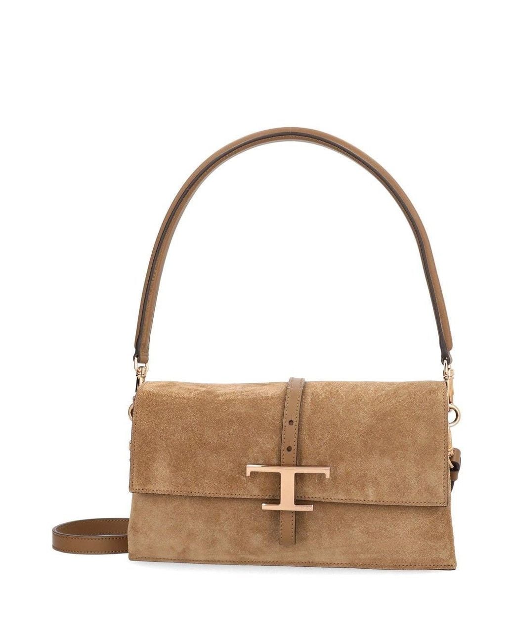 Tod's Metallic "T Timeless" Mini Bag