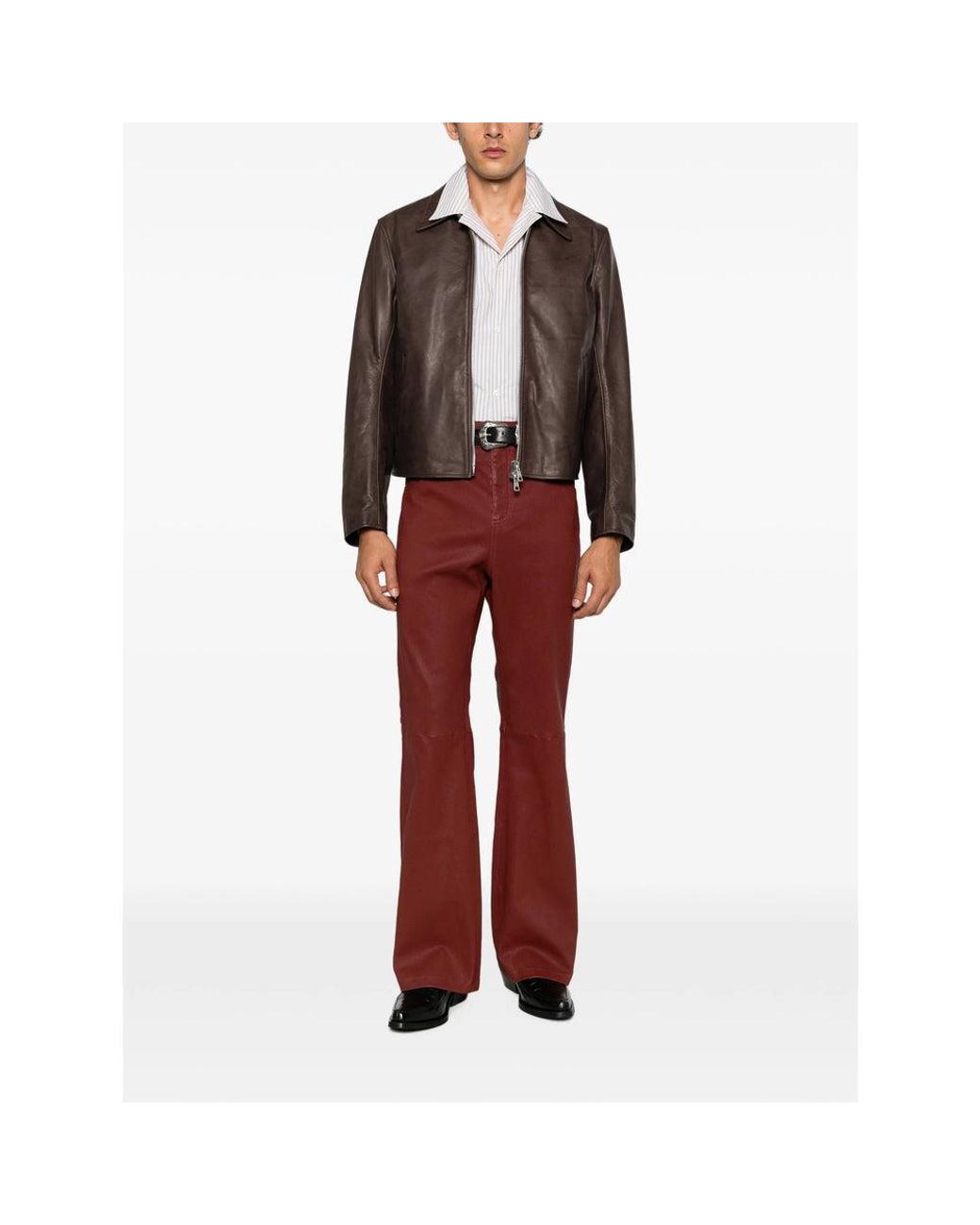 Amiri Red Trousers for men