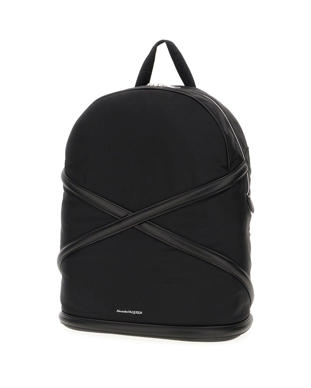 McQueen Black Bags Backpacks for men
