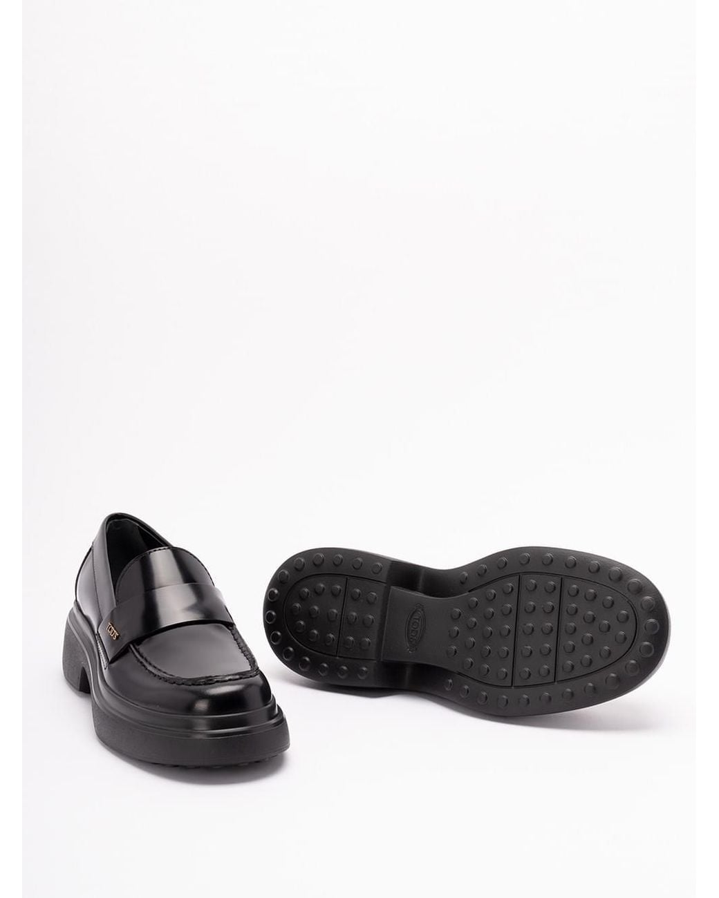Tod's White Loafers
