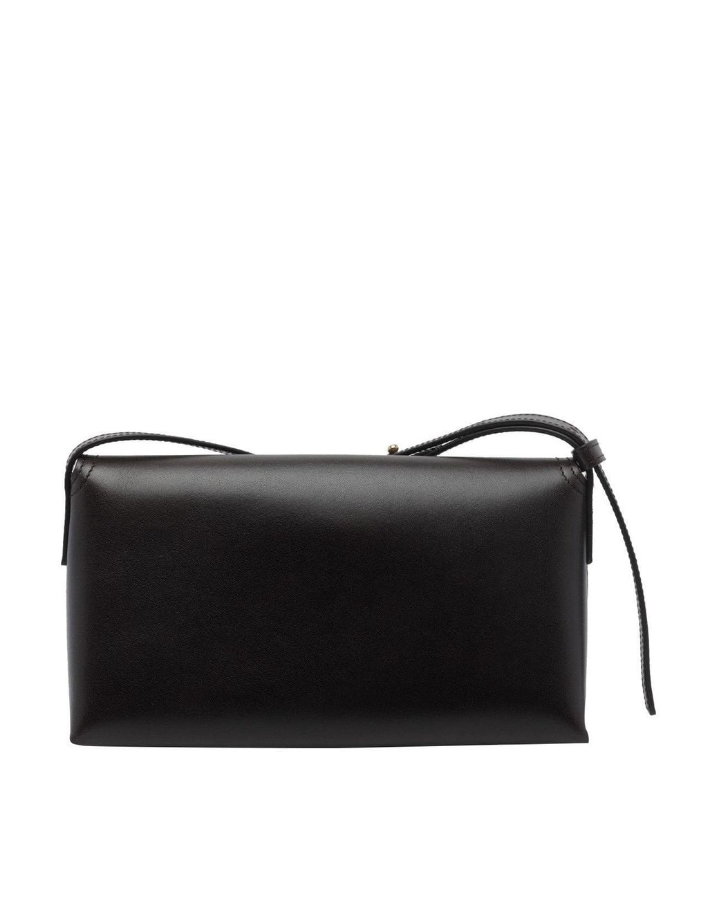 A.P.C. Black Small Simon Crossbody Bag