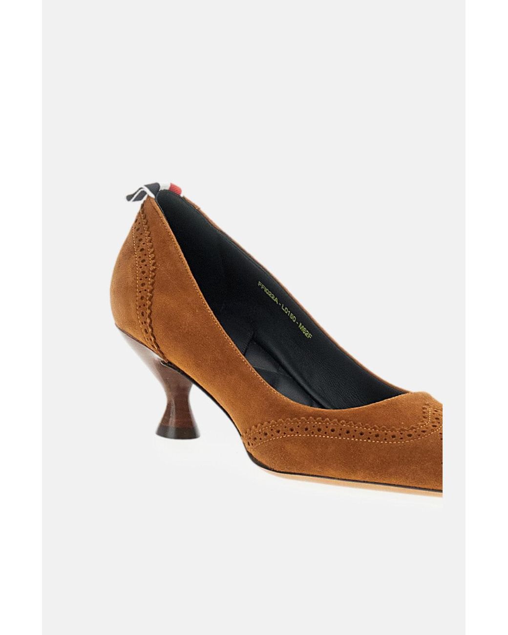 Thom Browne Brown Wingtip Brogue Pump