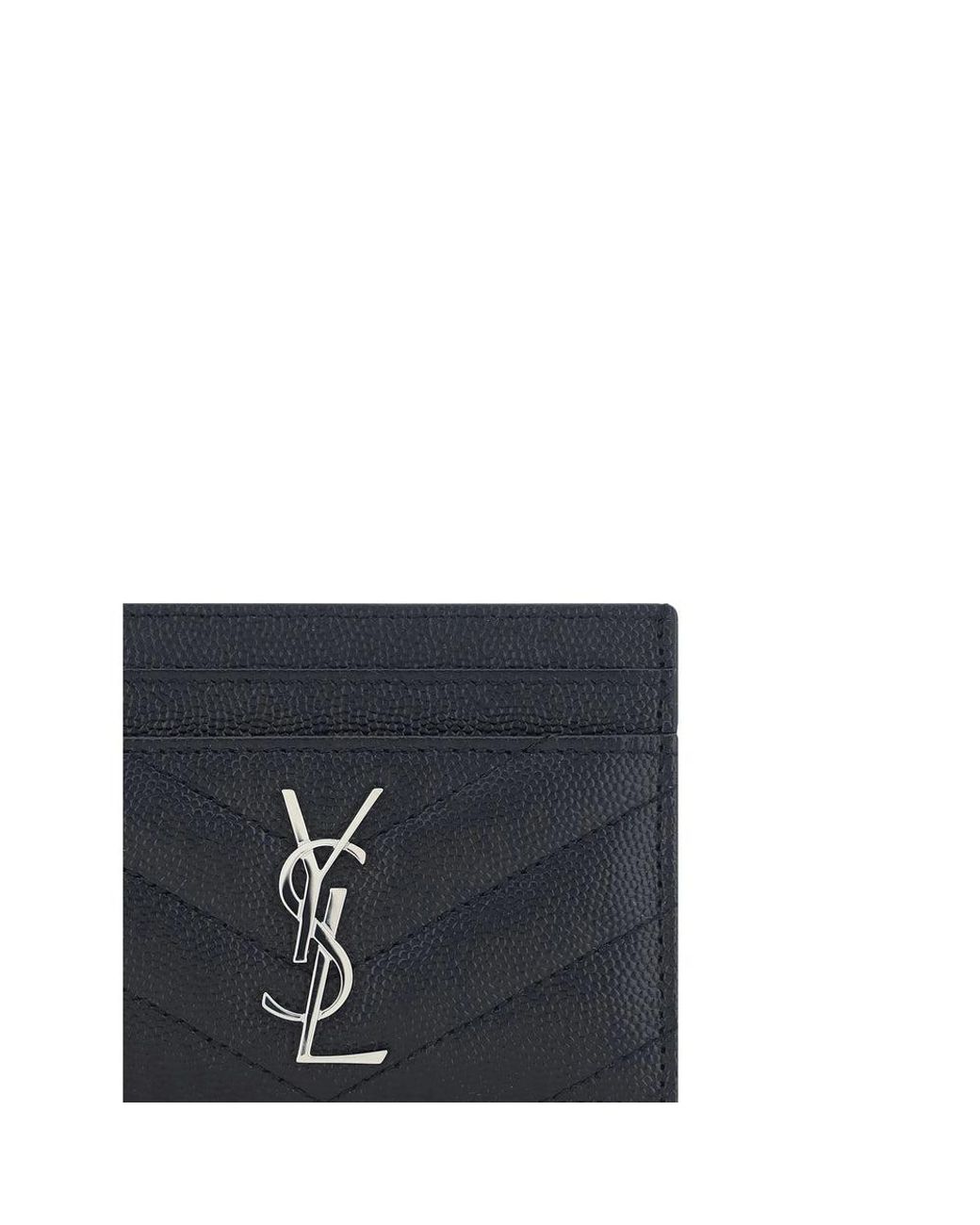 Saint Laurent Blue Wallets & Purses