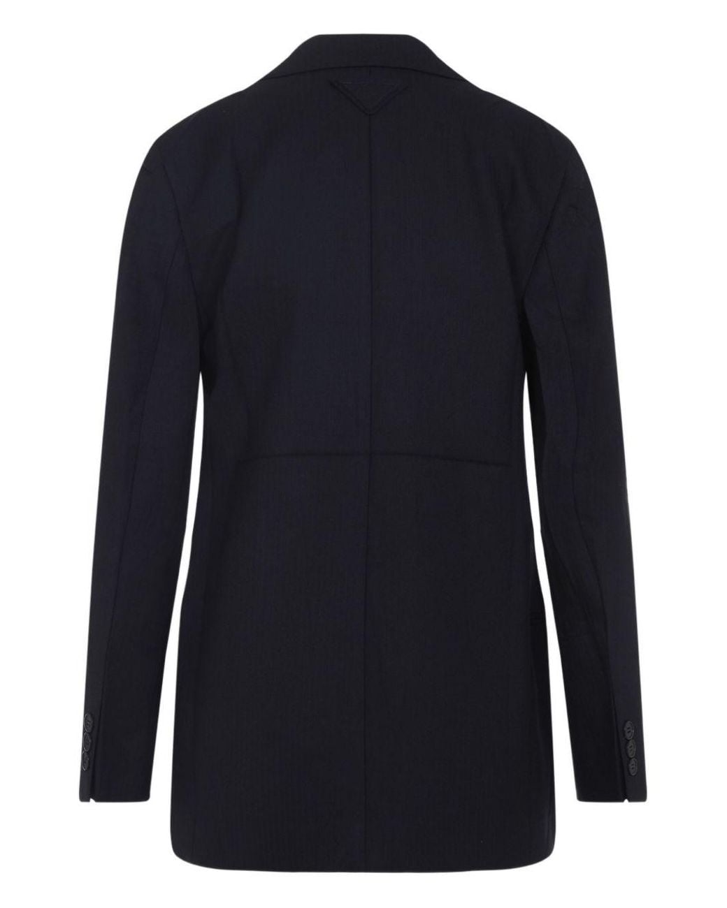 Prada Blue Single-Breasted Jacket