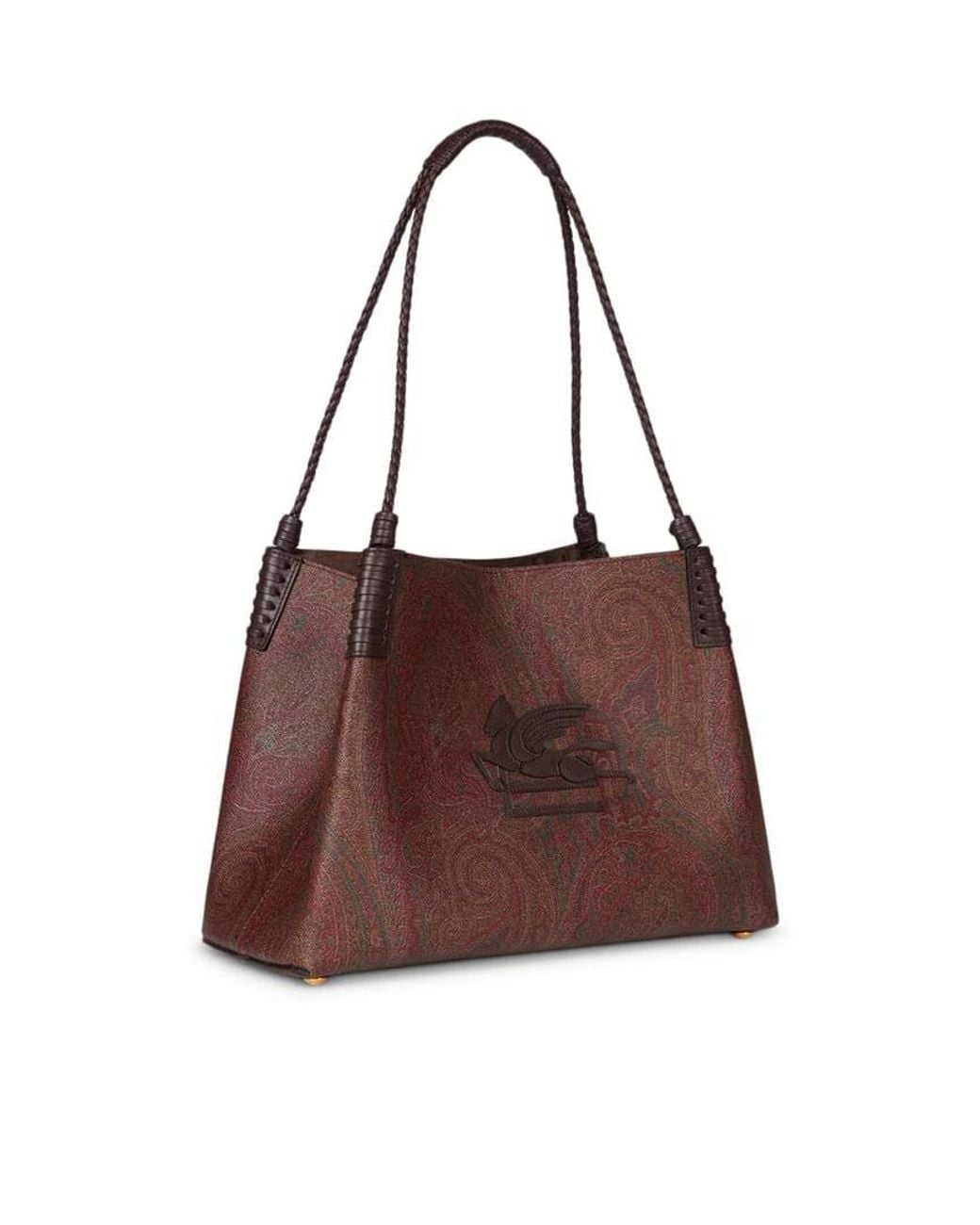 Etro Brown Libra Small Tote
