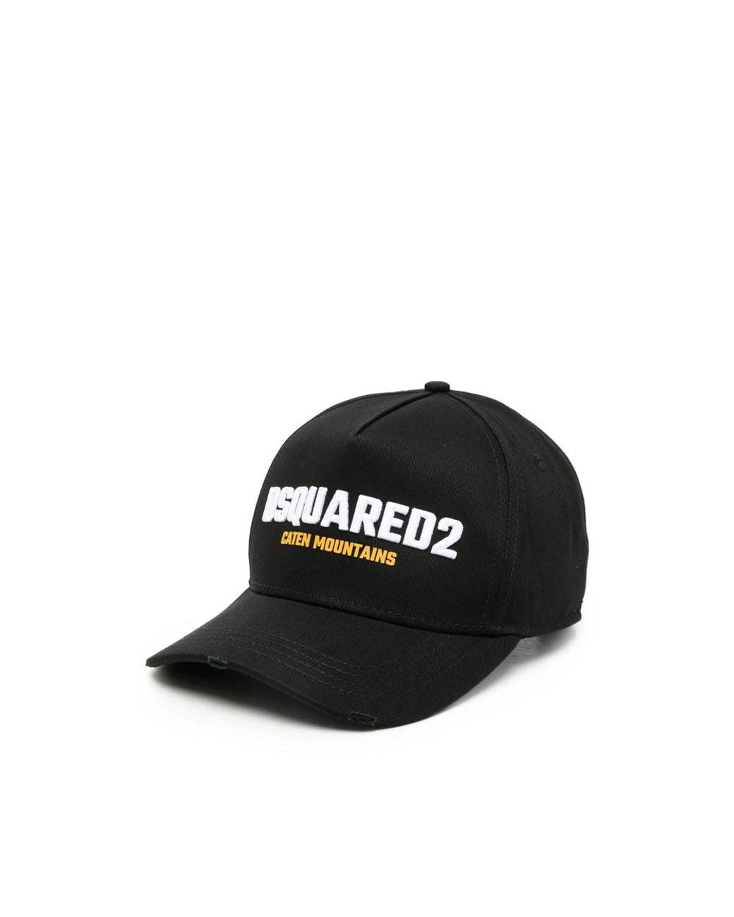 DSquared² Black Logo Baseball Cap for men