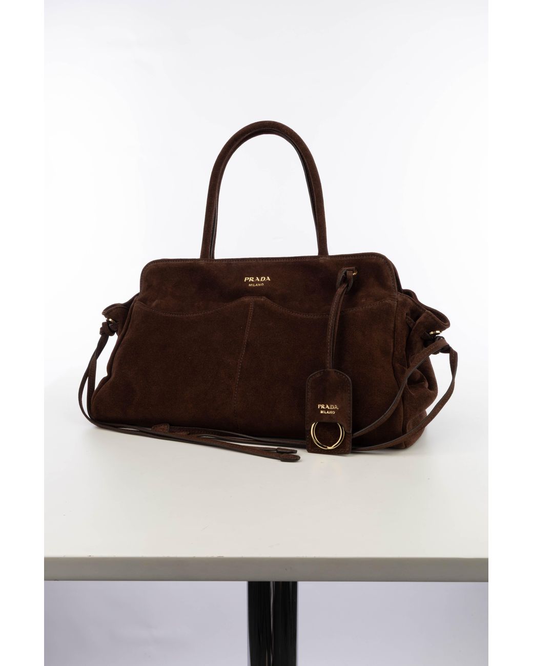 Prada Brown Bags Shopper Bags