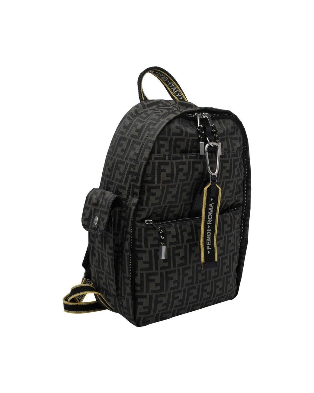 Fendi Black Climb Backpack for men