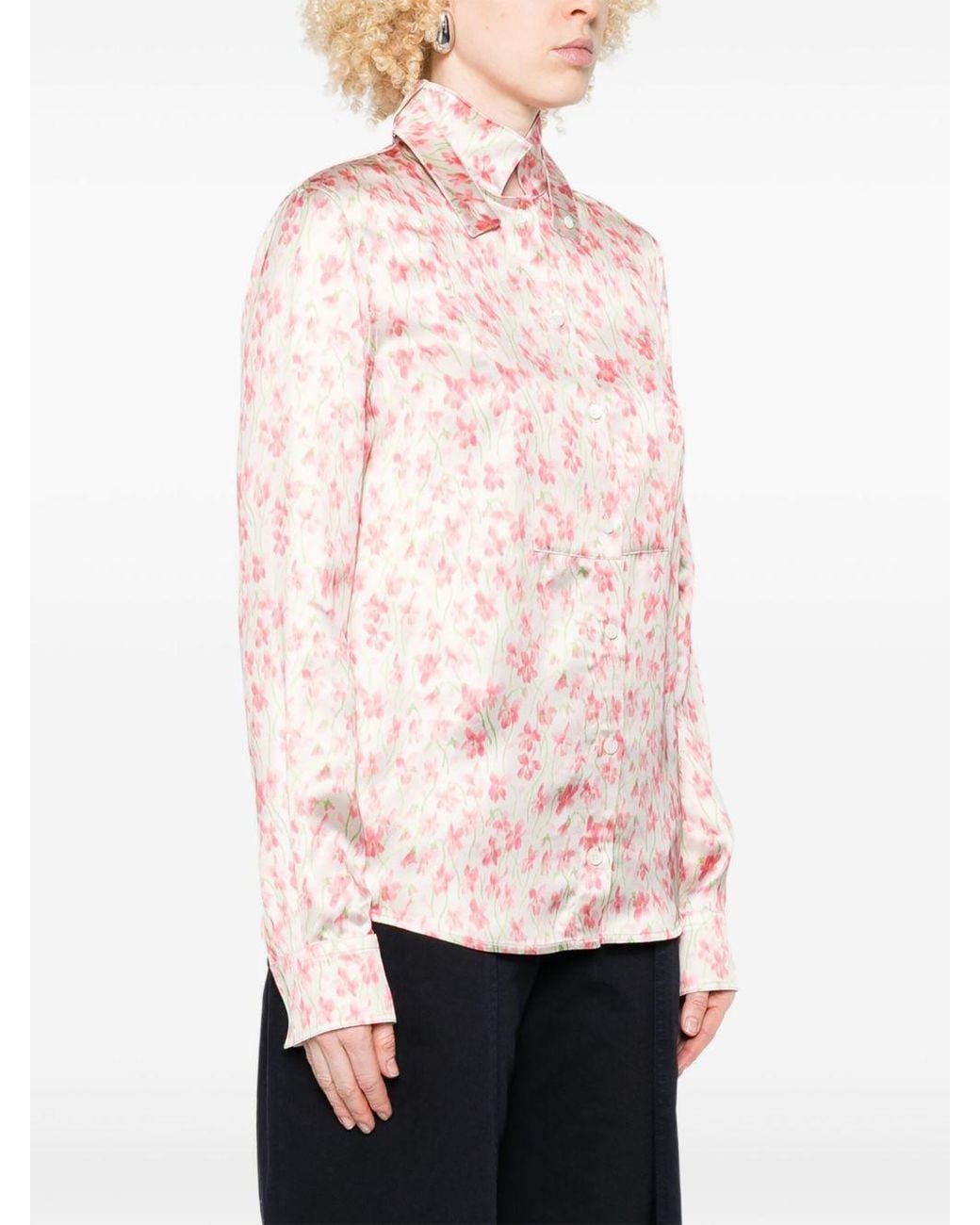 Loewe Pink Printed Shirt