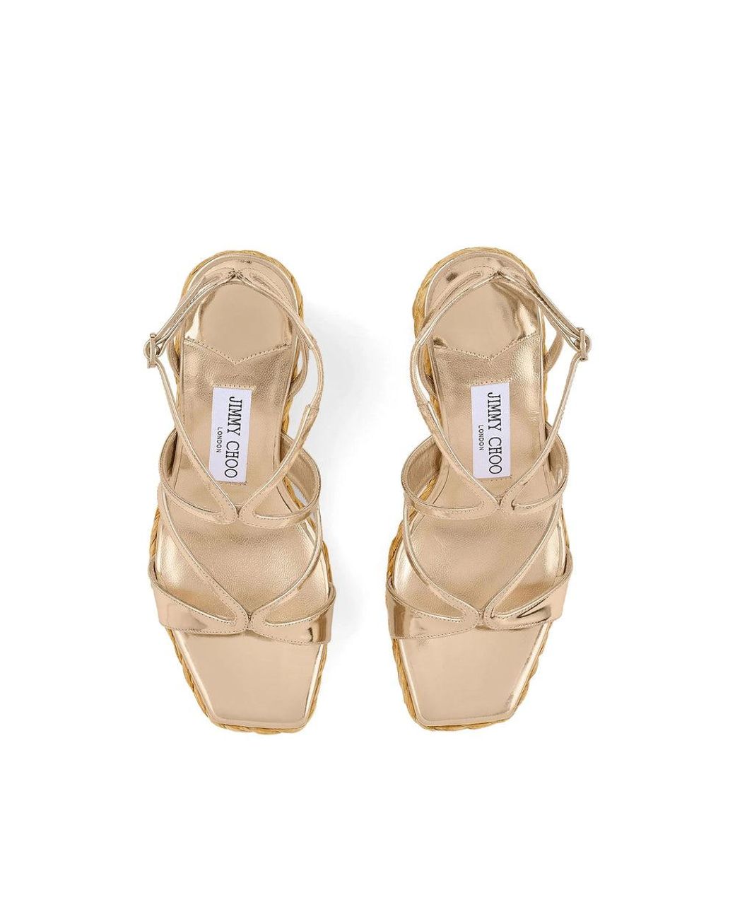 Jimmy Choo Metallic Espadrilles