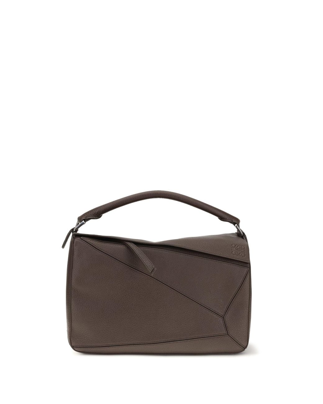 Loewe Brown Large Puzzle Handbag for men