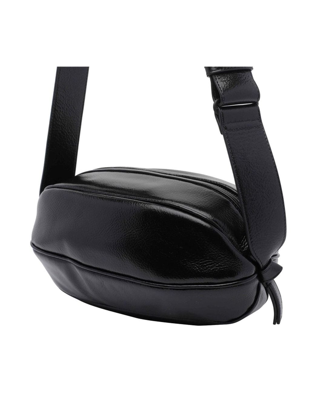 Hereu Black Large Boya Crossbody Bag