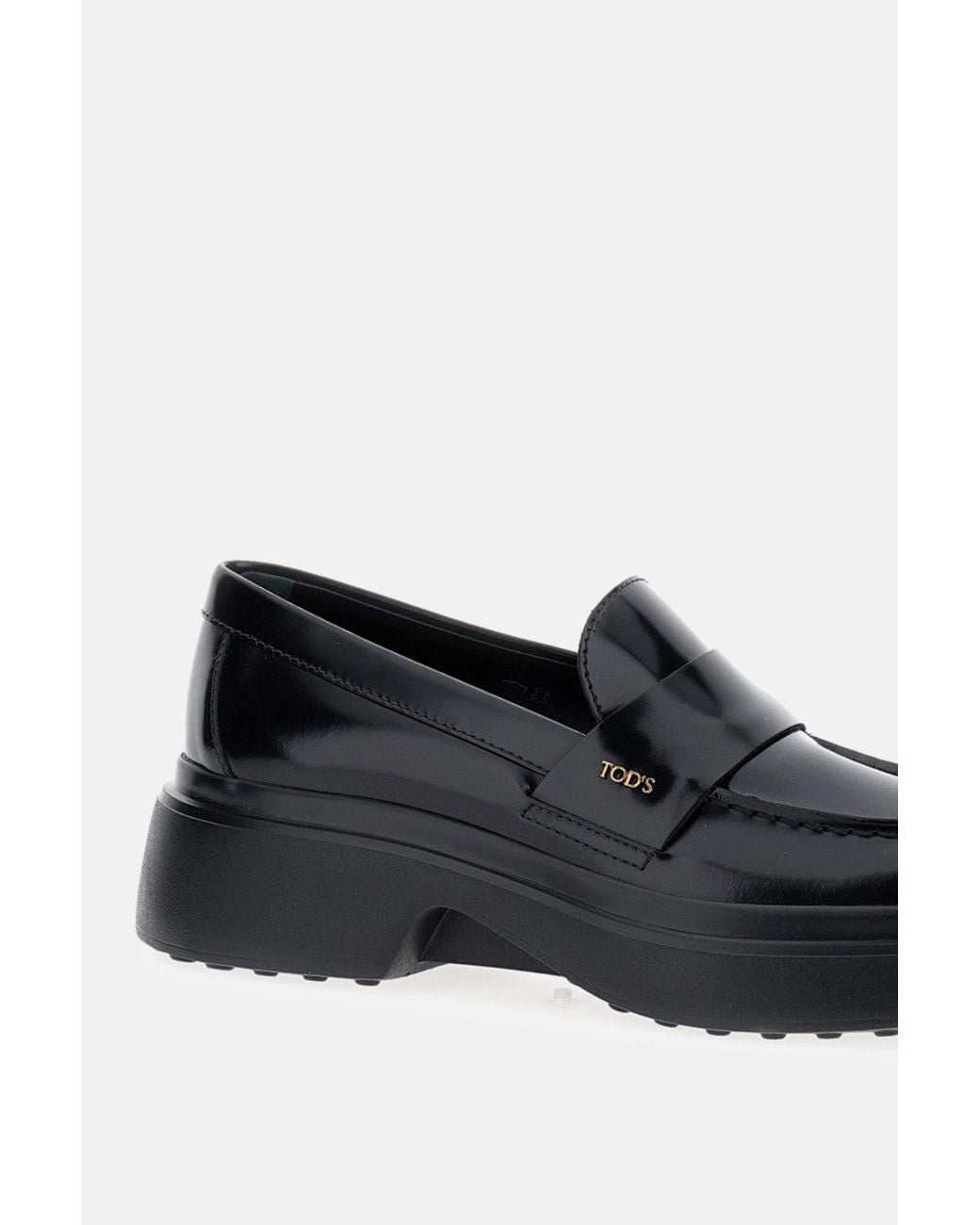 Tod's Black Loafer