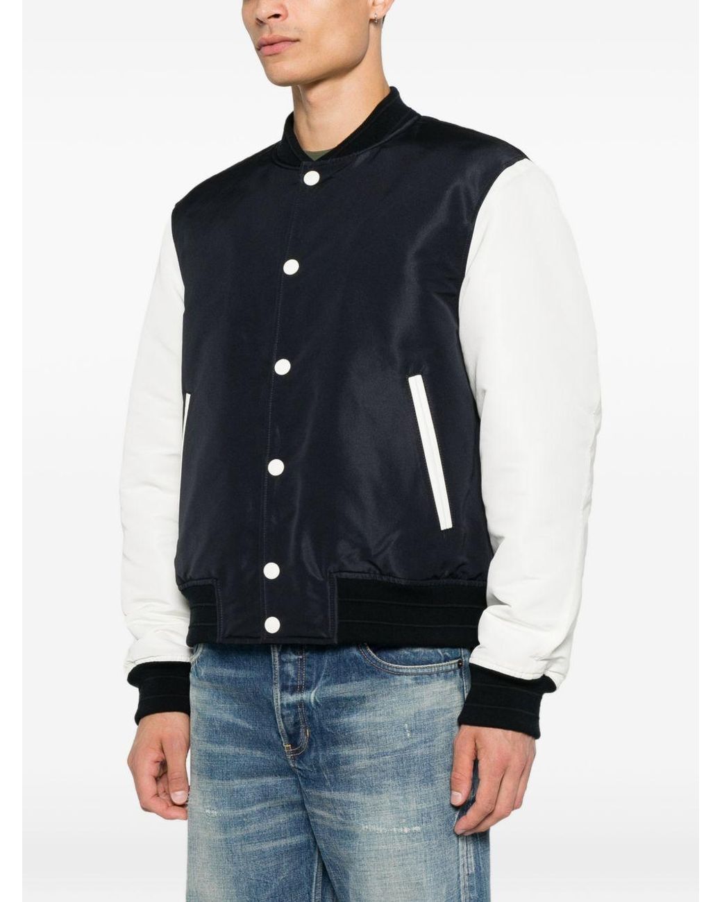 Givenchy Black Logo Bomber Jacket for men