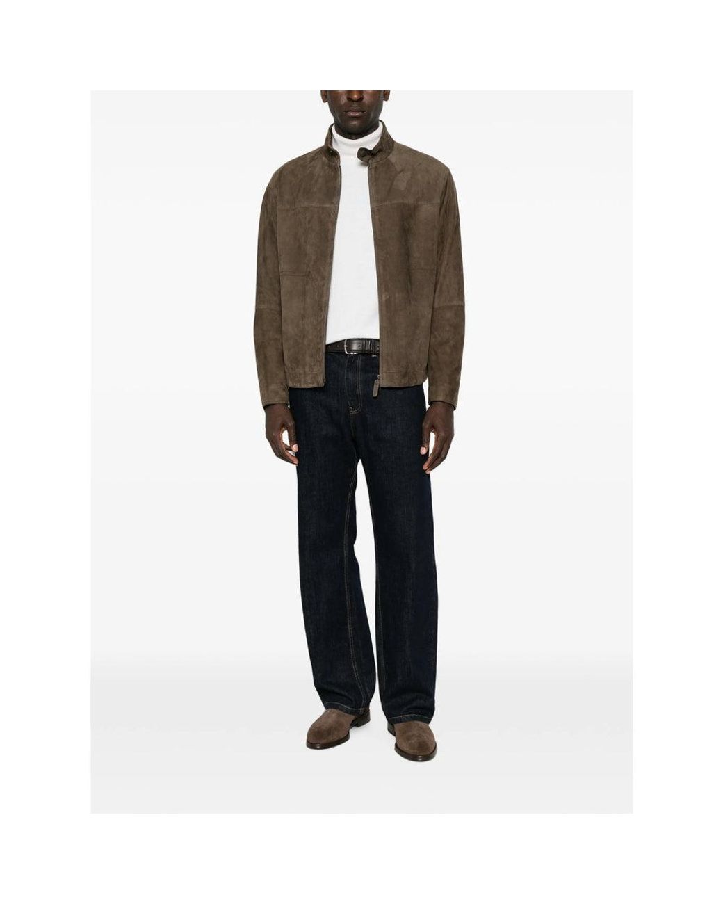 Brioni Brown Jackets for men