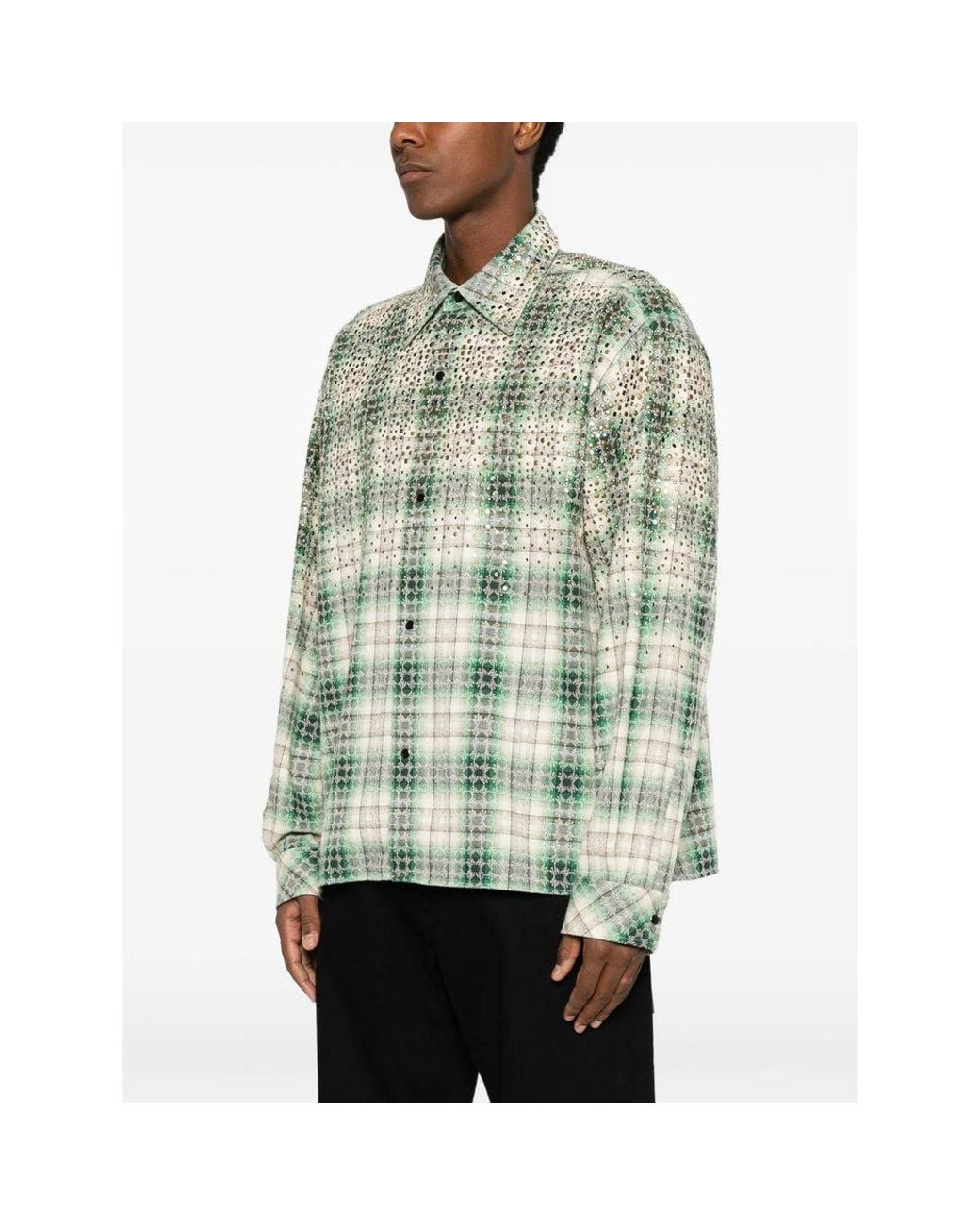 Amiri Green Shirts for men
