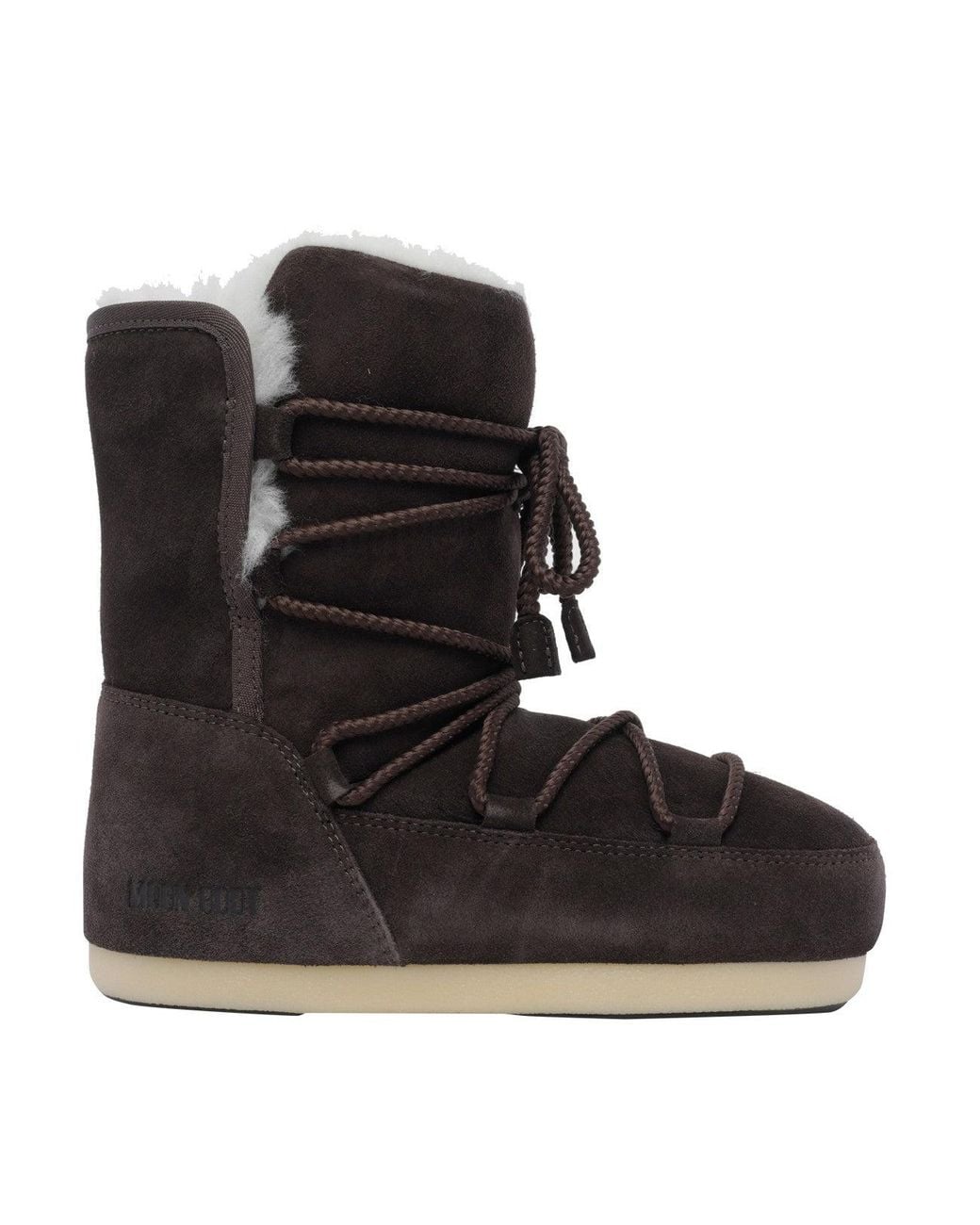 Moon Boot Black Evx Suede Booties