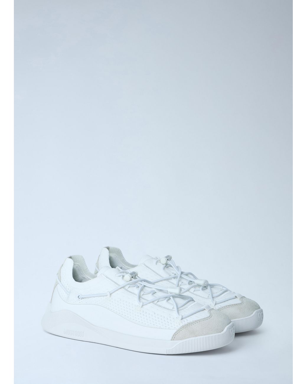 Moon Boot Blue Mb Moonlight Mesh Panel Sneakers