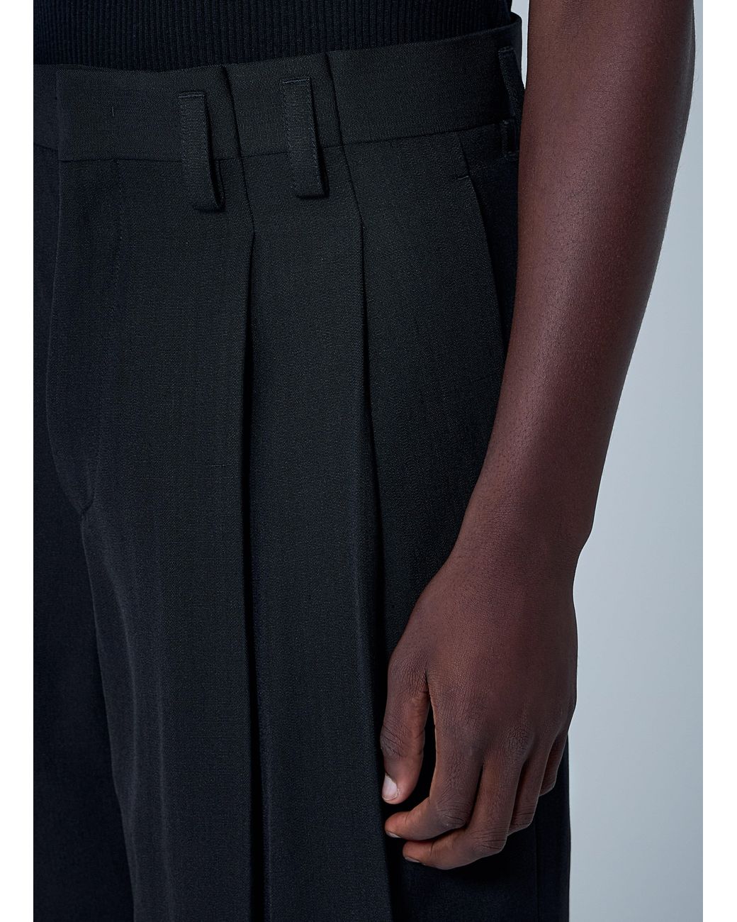 Jil Sander Blue Tailored Wool Pants for men