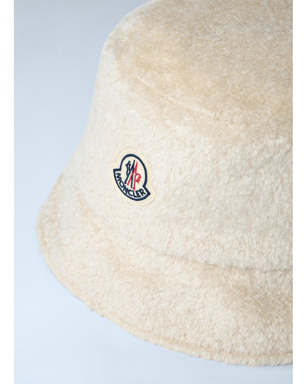 Moncler Logo Motif Bucket Hat in Blue | Lyst