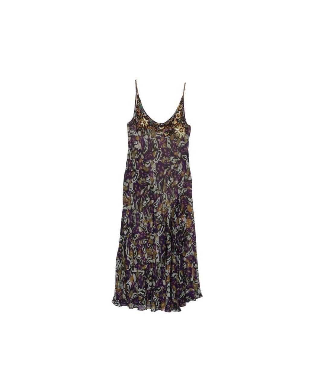 Dries Van Noten Purple Dresses