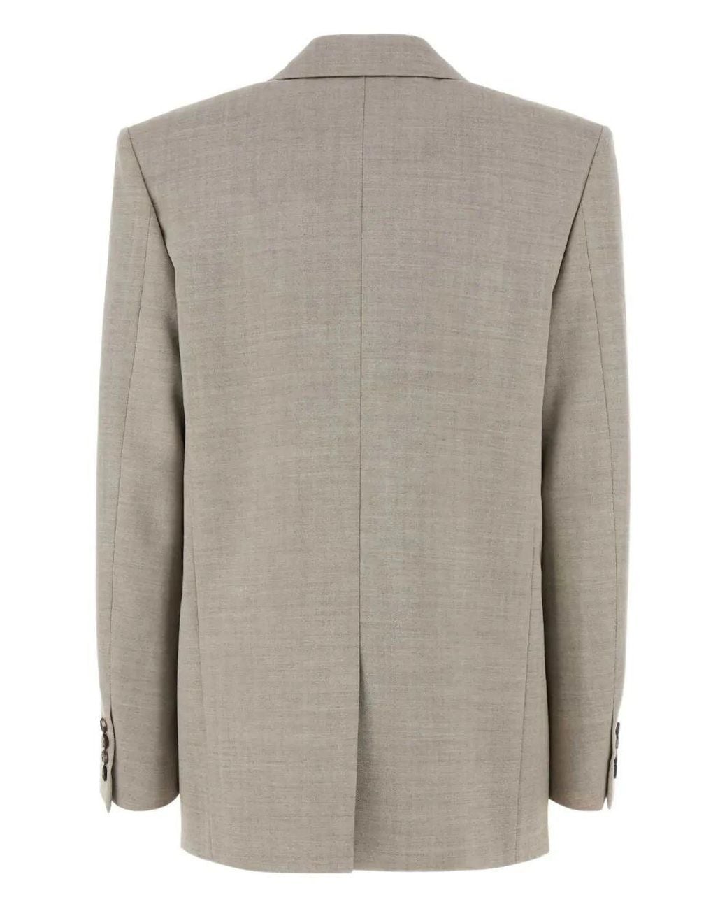 Saint Laurent Natural Blazer