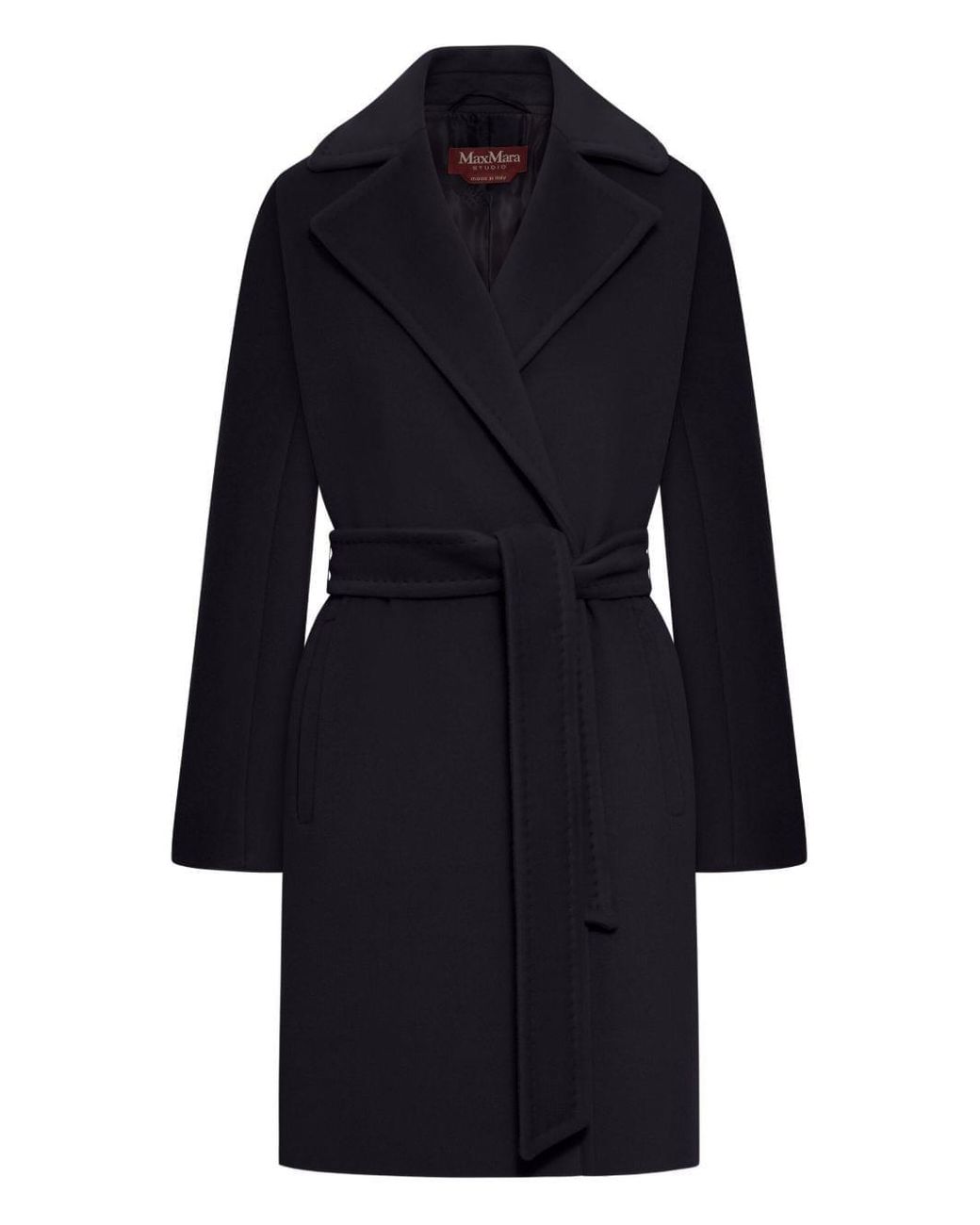 Max Mara Blue Wool Coat