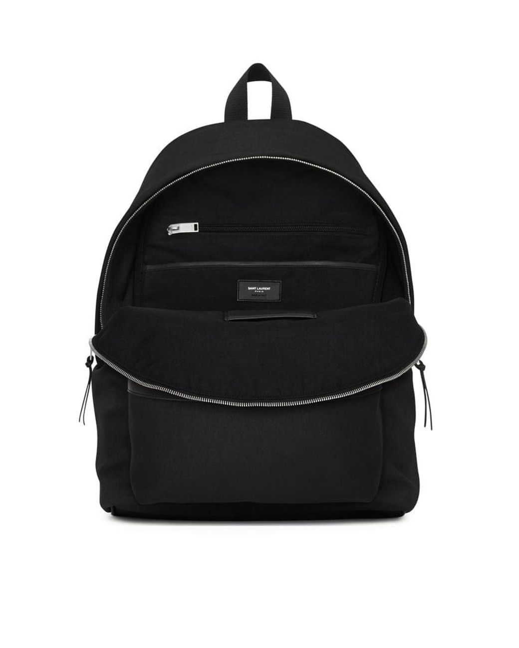 Saint Laurent Black City Backpack for men