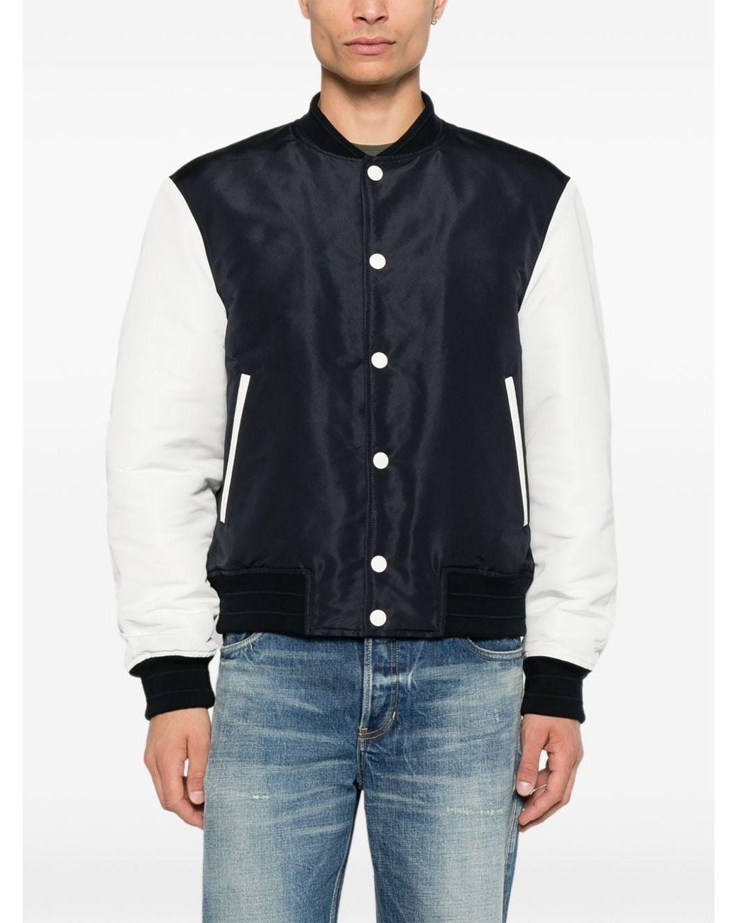 Givenchy Black Logo Bomber Jacket for men