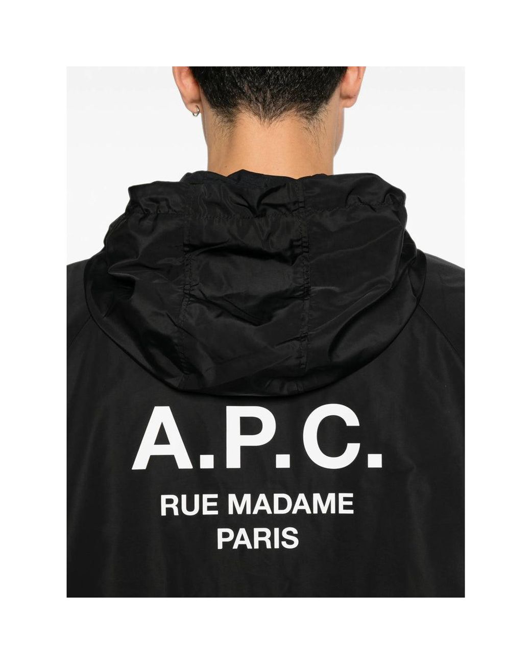 A.P.C. Black Coats for men