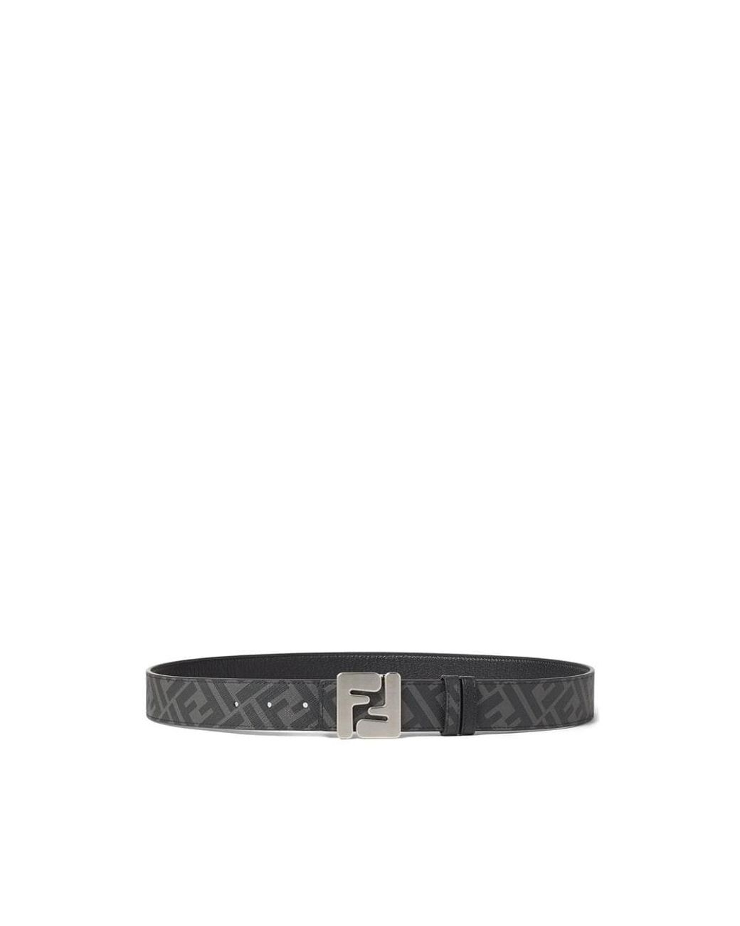 Fendi Black Belts for men