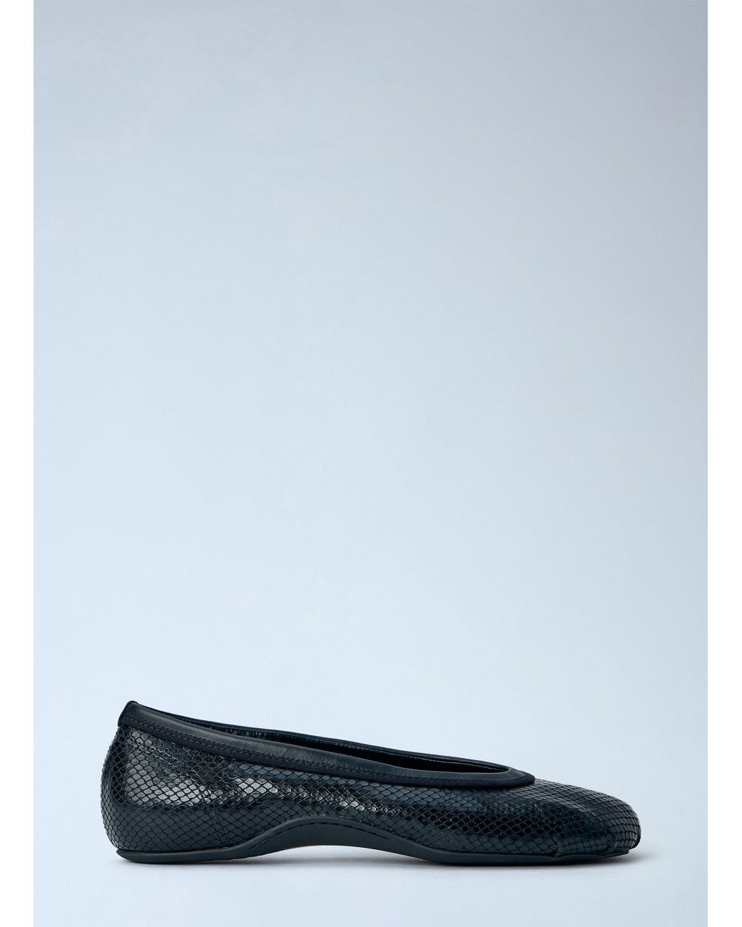 Dries Van Noten Black Mesh Ballet Flats