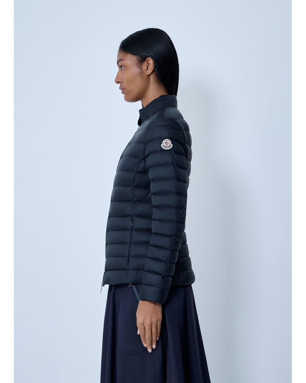 Moncler Blue Igelle Short Down Jacket