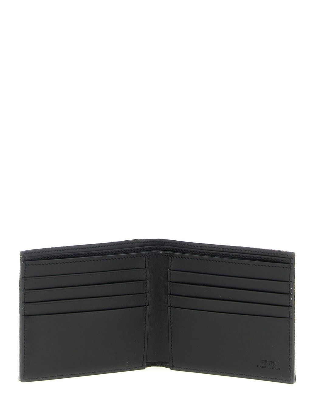 Fendi Black Diagonal Wallet for men